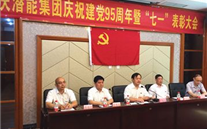 尊时凯龙集团召开庆祝建党95周年暨“七一”表彰大会